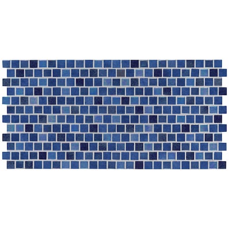 Msi Hawaiian Blue 11.81 In. X 11.81 In. X 4 Mm Glass Mesh-Mounted Mosaic Tile, 20PK ZOR-MD-0181